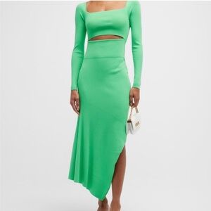 A.L.C. Vibrant Green Ribbed Top